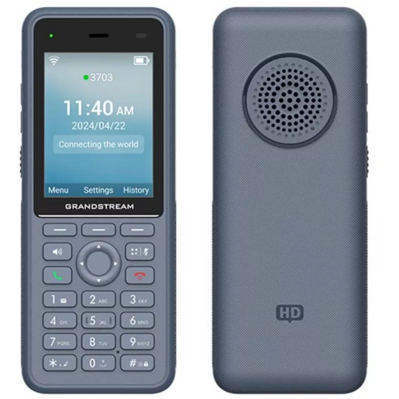IP telefons Grandstream Networks WP836 zils 3 līnijas LCD Wi-Fi