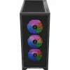 PC case Silentware Core 100 A-RGB Melns — model CORE100Melns, A-RGB lighting, mid-tower form factor
