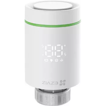 Iekštelpu rotējošs LED sensors EZVIZ T55 — balta plastmasa, AA baterija, Ø 5,5 cm, augstums 95 mm