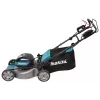 Makita LM001GZ zāles pļāvējs Stumjamais zāles pļāvējs Akumulators Melns, zils