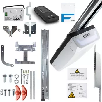 Garāžas durvju komplekts FAAC D1000 FDS ar 3 m sliedi — FAAC D1000 FDS 3m