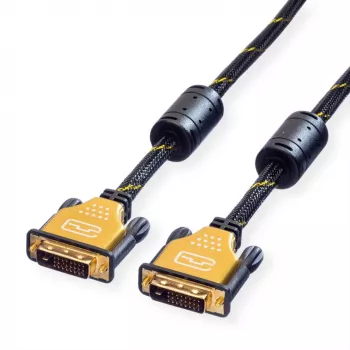 ROLINE GOLD Monitorkabel DVI, ST-ST (24+1) dual link 2,0m (11.04.5512)