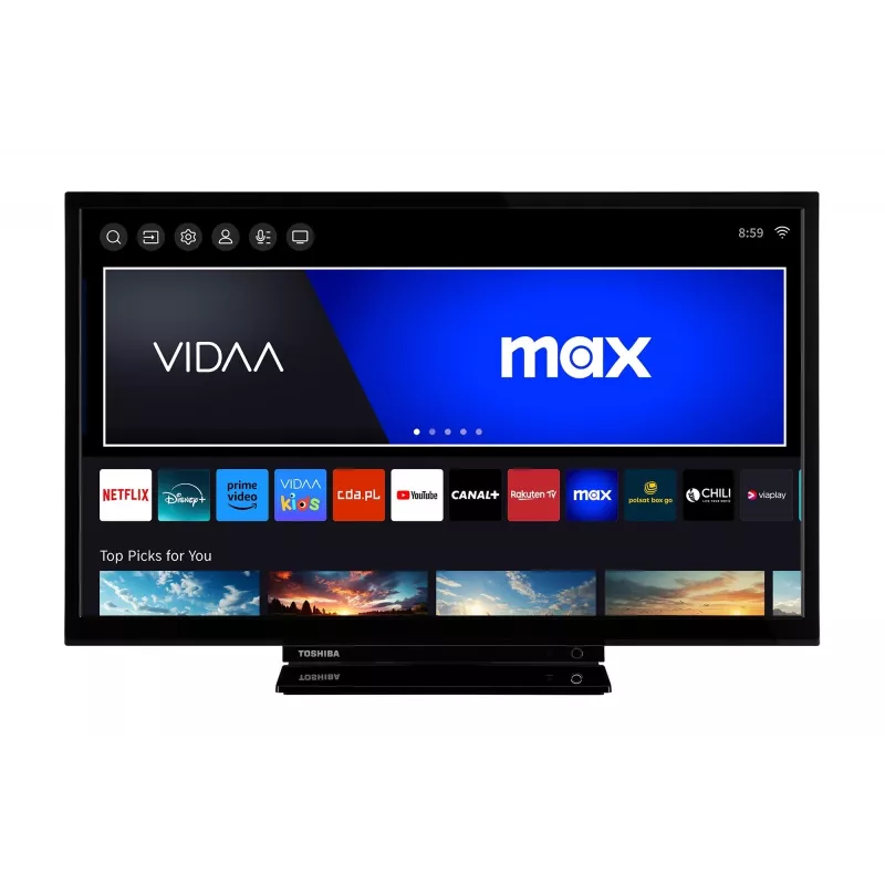 Televizors Toshiba 24WV3F63DG 24 collu LED displejs HD izšķirtspēja