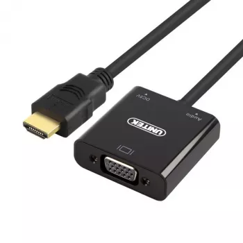 UNITEK Y-6333 interfeisa kartes/adapteris 3.5 mm, VGA