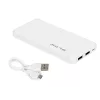 Pārnēsājams lādētājs ārējais akumulators BLOW PB10A 10000mAh (37Wh), 2x USB-A izejas, 22.5W kopējā, Micro‑USB ieeja, polimēra baterija