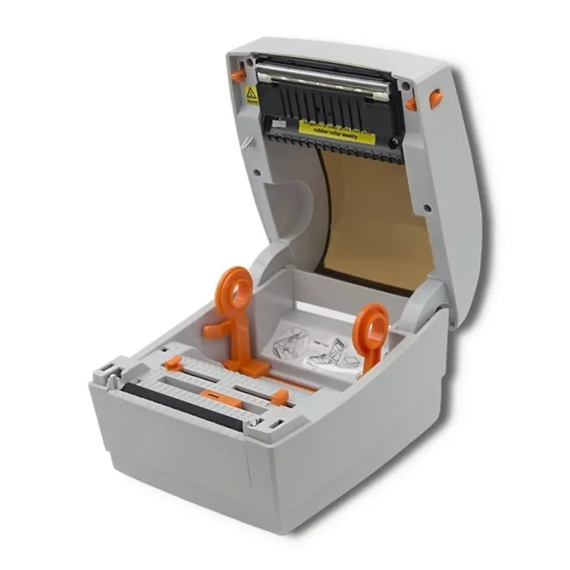 Qoltec 50243 Etiķešu printeris LTP-0243 | termiskais | Liels ātrums | 203 dpi | USB | LAN