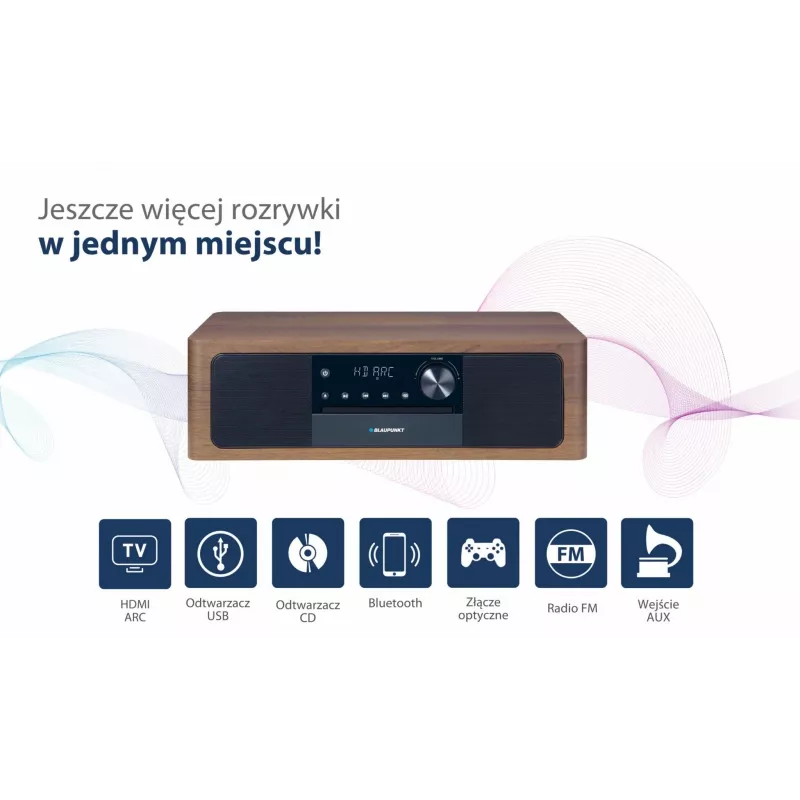 Pārnēsājamais Bluetooth skaļrunis BLAUPUNKT MS22BT — bezvadu pārnēsājama skaņa, Bluetooth savienojamība