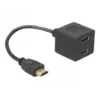HDMI Adapteris DeLOCK 65056 0,2 m vīrišķais uz 2x sievišķo