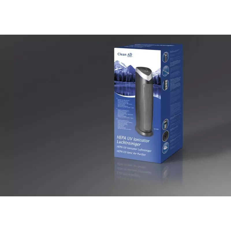 Gaisa attīrītājs Clean Air Optima CA-508 60 dB 240 m³/h pelēks, sudrabains