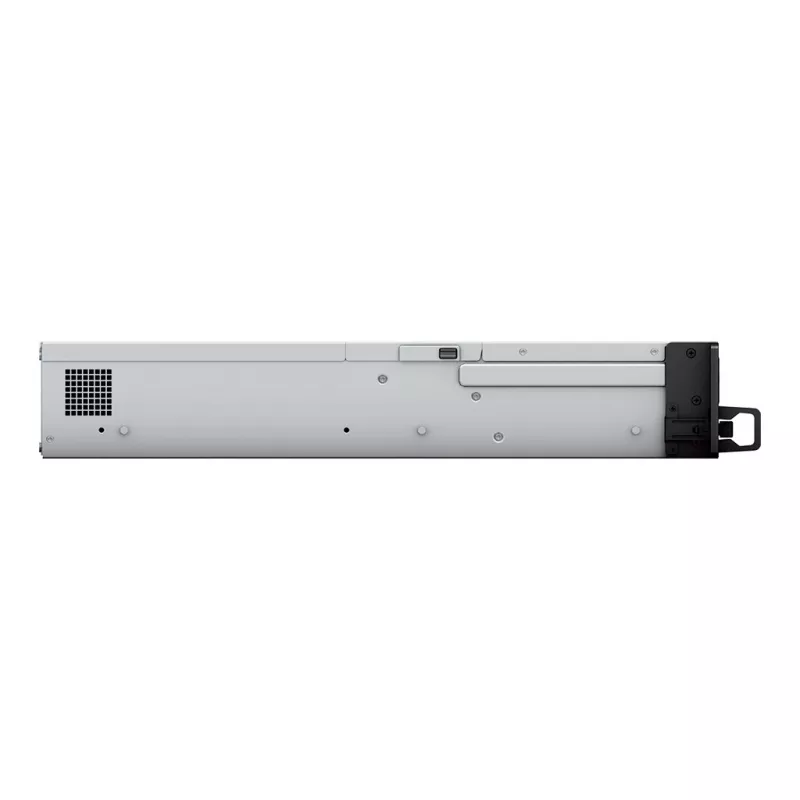 Synology RackStation RS2423+ NAS/glabāšanas serveris Rack (2U) Ryzen Embedded V1780B 8 GB DDR4 0 TB DiskStation Manager Melns, Pelēks