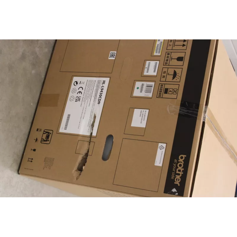 Krāsu lāzerprinteris Brother HL-L9430CDN — A4, 40 lpp./min melnbalts/krāsains, abpusēja druka, USB, Ethernet, Wi‑Fi (papildaprīkojums), NFC, 8,76 cm skārienekrāns
