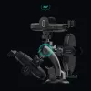 Automātiskais indukcijas tālruņa turētājs automašīnā usams US-CD131 15W vējstiklam un paneļa dēlim