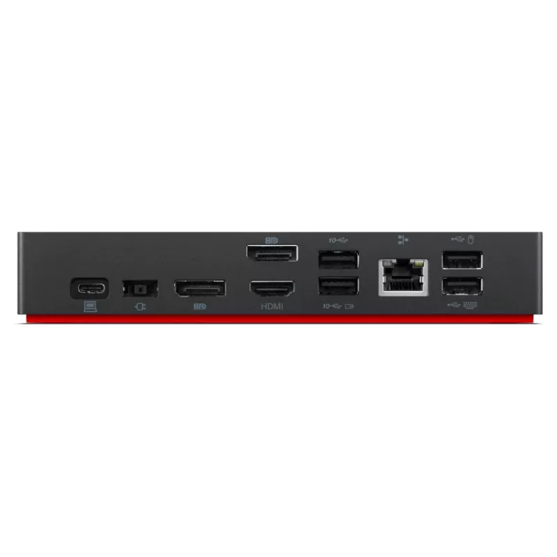 Lenovo ThinkPad Universal USB-C Vadu USB 3.2 Gen 1 (3.1 Gen 1) Type-C Melns