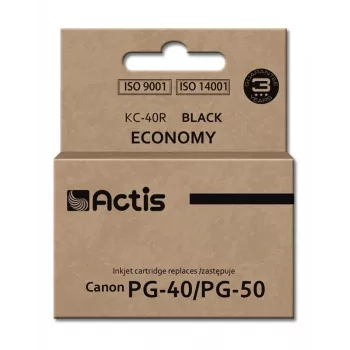 Actis KC-40R tinte (aizstāj Canon PG-40/PG-50; Standarta; 25 ml; melna)