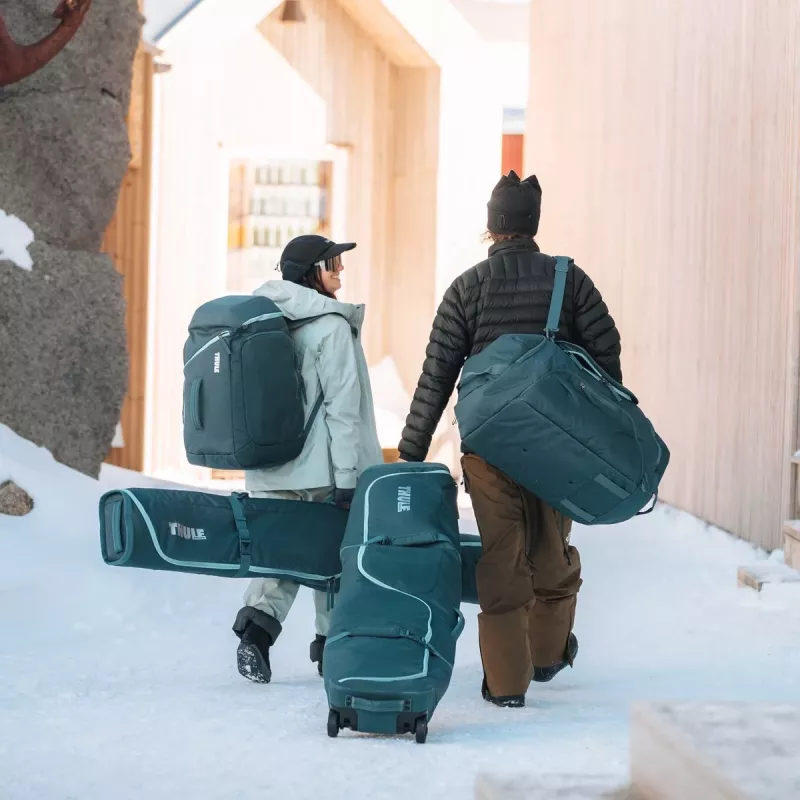 Thule 5160 Roundtrip slēpju un snovborda ceļojumu soma 80L melna
