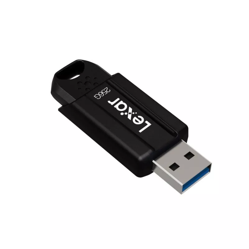Lexar JumpDrive S80 USB zibatmiņa, 256 GB, USB Type-A, USB 3.2 Gen 1, melna, 20 g