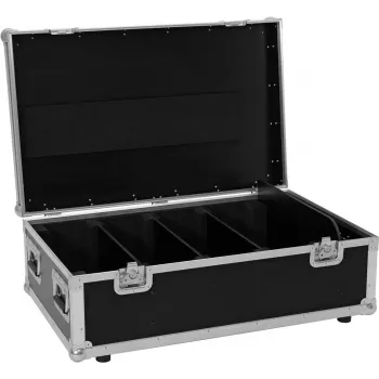Roadinger flightcase 4x LED PMB-4 COB QCL ķermeņiem, izturīgs transporta koferis