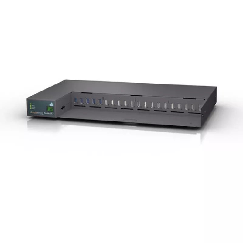 Drukas serveris SEH dongleserver ProMAX Ethernet LAN Melns Zils