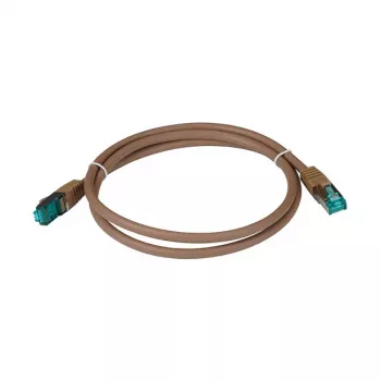 EFB-Elektronik RJ45 komutācijas kabelis Cat.6A S/FTP LSZH brūns 1m Ražotājs: EFB Elektronik (MK6001.1BR)