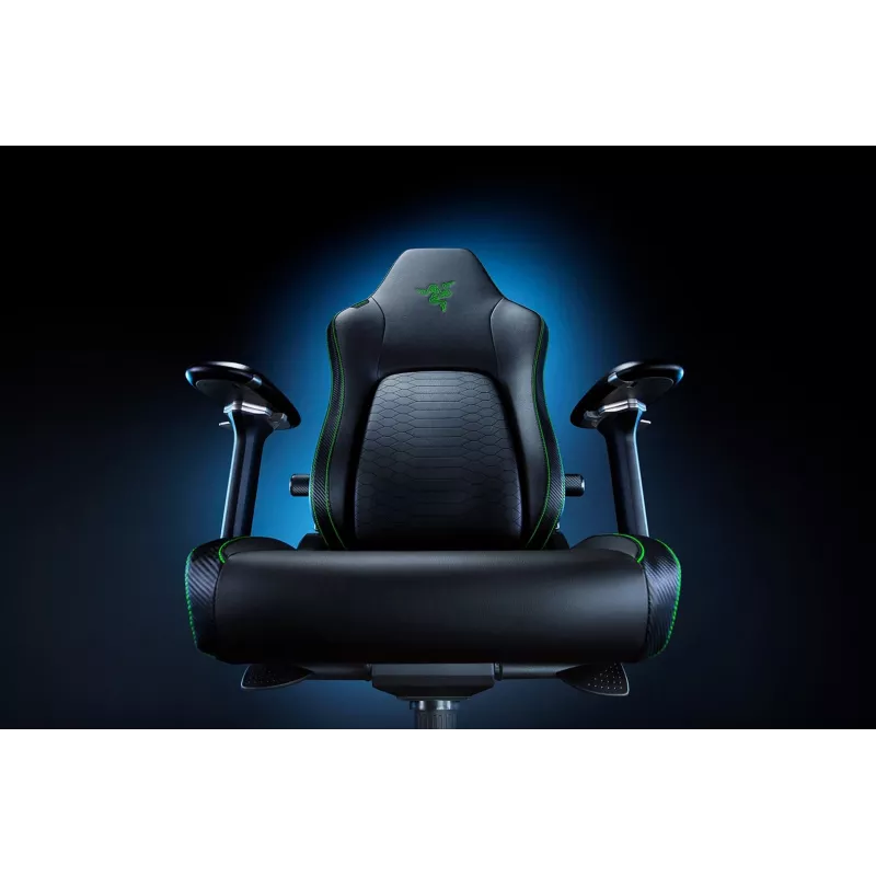 Spēļu krēsls Razer Iskur V2 Polsterēts sēdeklis Melns Zaļš