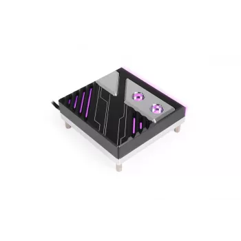 Aukstā plāksne Alphacool 13851 akrila caurspīdīga 88x88x32.3mm
