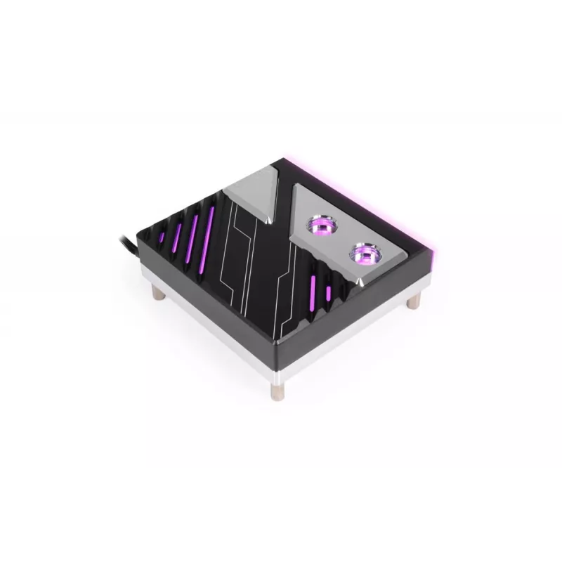 Aukstā plāksne Alphacool 13851 akrila caurspīdīga 88x88x32.3mm