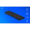 Savio KB-01 tastatūra mājām/birojam USB QWERTY US English Melna