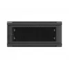 LANBERG 19 collu 4U montāžas skapis pie sienas 600x600 mm, melns