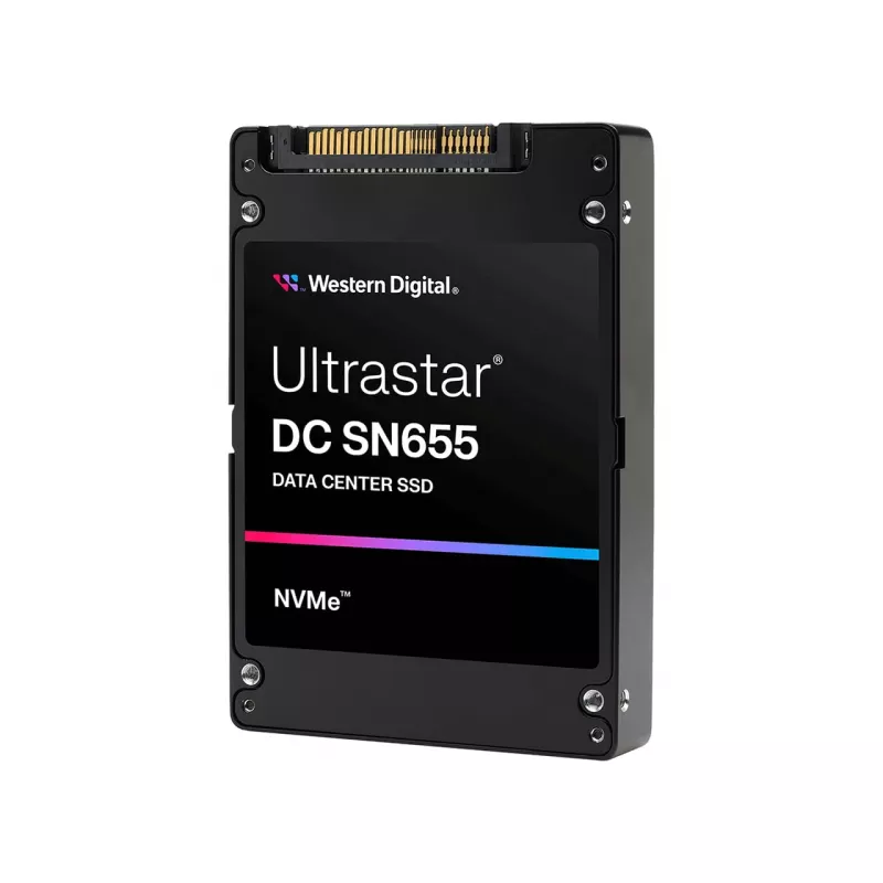 SSD disks WESTERN DIGITAL Ultrastar DC SN655 7.68TB and3 PCIe TLC ISE Dual Port