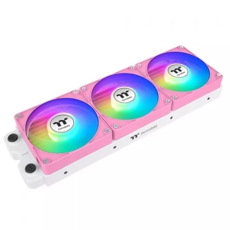 Thermaltake CT120 EX Reverse ARGB 120mm rozā 3 gab. komplekts