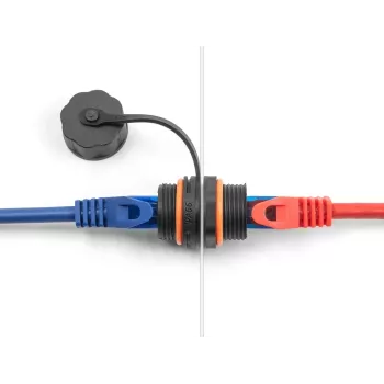 Tīkla kabelis DeLOCK 88145 RJ45 uz RJ45 Cat.6A melns