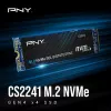 SSD PNY CS2241 M.2 NVMe PCIe 4.0 1TB — lasīšana 5100 MB/s, rakstīšana 3200 MB/s