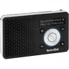 Portatīvais radio TECHNISAT DIGITRADIO 1 A — DAB+/FM, OLED displejs, USB-C, 3,5 mm austiņu izeja, 1 W, melns/sudrabains