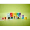 Konstruktors LEGO DUPLO 10421 ABC kravas automašīna, 36 gabali, 2 minifigūras, vecumam no 2 gadiem, izmēri 110×140×70 mm