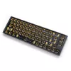 Ducky One 3 Hot-Swap Barebone SF tastatūra Gaming USB US English Melns