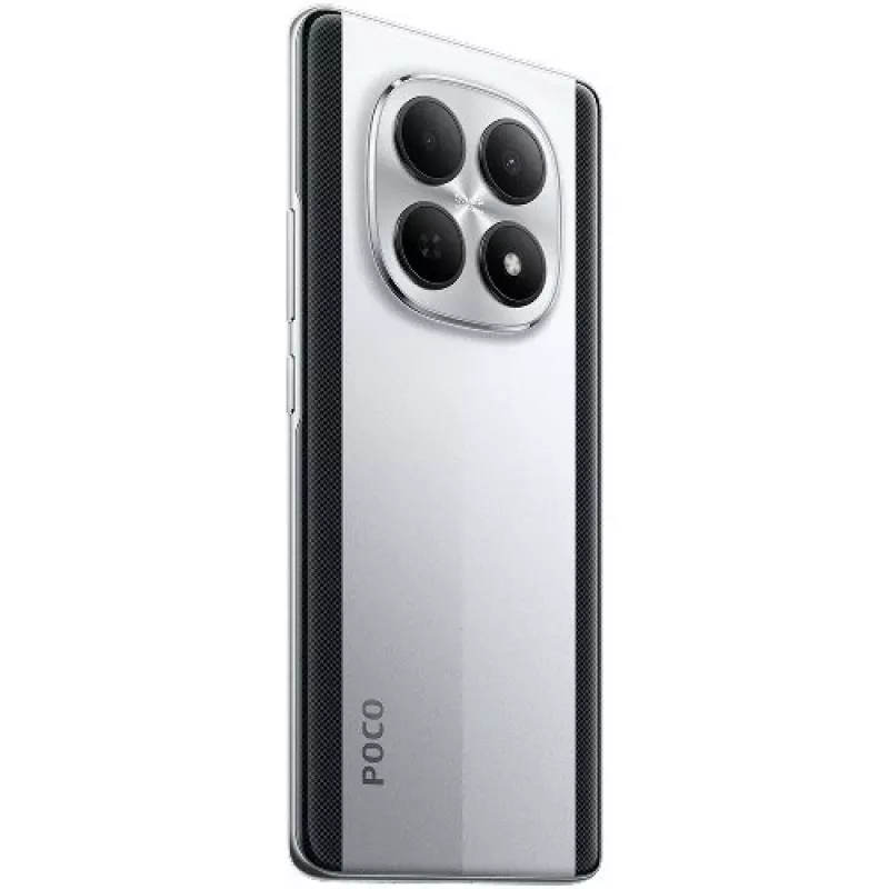 POCO M8 5G 17,2 cm (6.77) Hybrid Dual SIM USB Type-C 8 GB 512 GB 5520 mAh sudraba krāsa