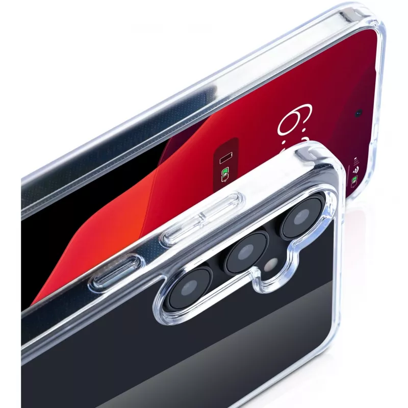 Cover nevox StyleShell SHOCKFlex Samsung Galaxy S25+ 6.7 collas, caurspīdīgs