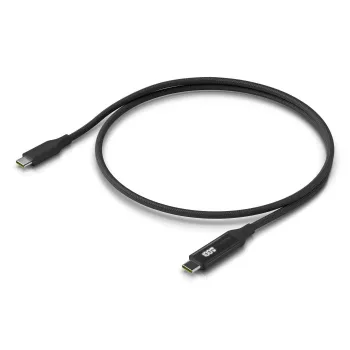 USB kabelis Ubiquiti UACC-Cable-USB-100W-1M-BK USB C melns pelēks 1m 0.48 Gbit/s