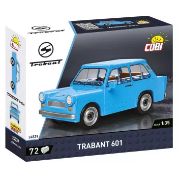 Būvēšanas komplekts Cobi Trabant 601 — 72 detaļas, miniatūrais modelis auto