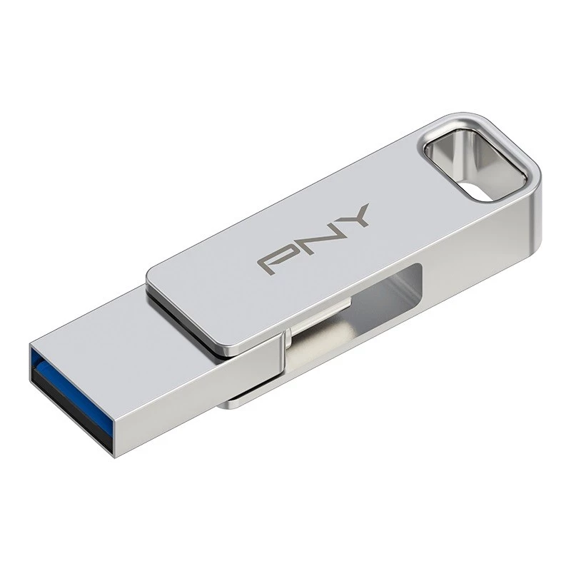 USB zibatmiņa PNY 128 GB USB Type-A USB Type-C DUO LINK