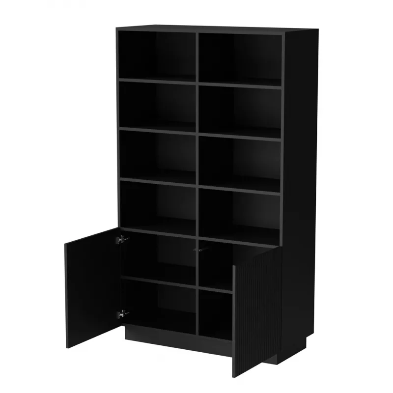 Cama LIVERTI shelving unit 100x42x171 Melns