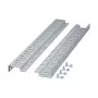 EFB Elektronik EFB-Elektronik - plauktu profila sliežu komplekts - 12U - 48,3 cm (19 collas)