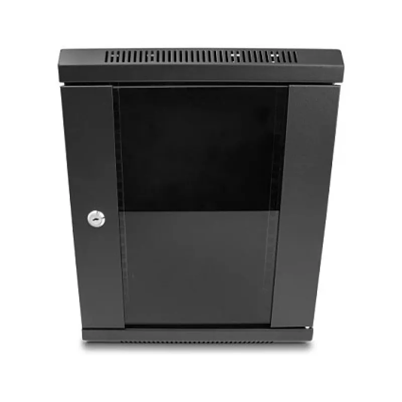 rack cabinet DeLOCK 43418 19 collu 12U augstuma melns