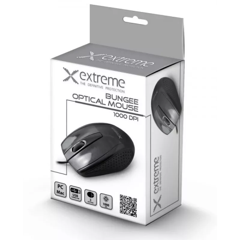 Extreme XM110K pele USB Type-A Optiskā 1000 DPI Labrocīga