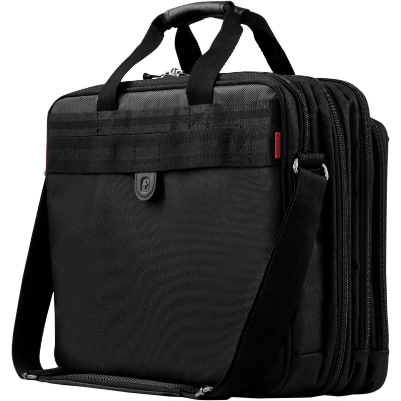 Wenger/SwissGear Legacy 17 portatīvā datora soma 43,2 cm (17) portfelis Melns, Pelēks