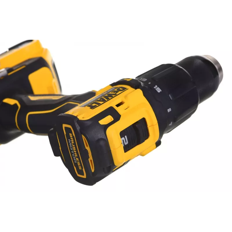 Dewalt DCD709D2T triecienuzgriežņu atslēga ar akumulatoru un lādētāju