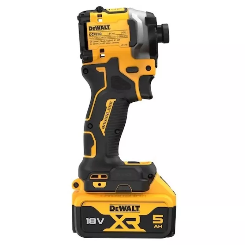 18V triecienuzgriežņatslēga 3 pārnesumi; 208 Nm; kaste; 2x5 Ah