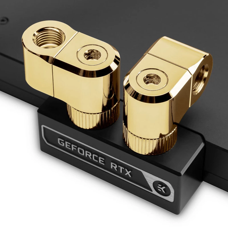Armatūra EK Water Blocks misiņš zelts 33 mm