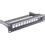 Patch Panel 1U ShiverPeaks BS08-10080 Metal Melns