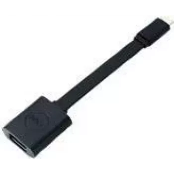 Dell - USB kabelis - 24 pin USB-C (M) uz USB Type A (W) - USB 3,1 - 13,1 cm - melns - paredzēts P/N: TRIBUTO_ADLP_2301_2200 (5RMND)